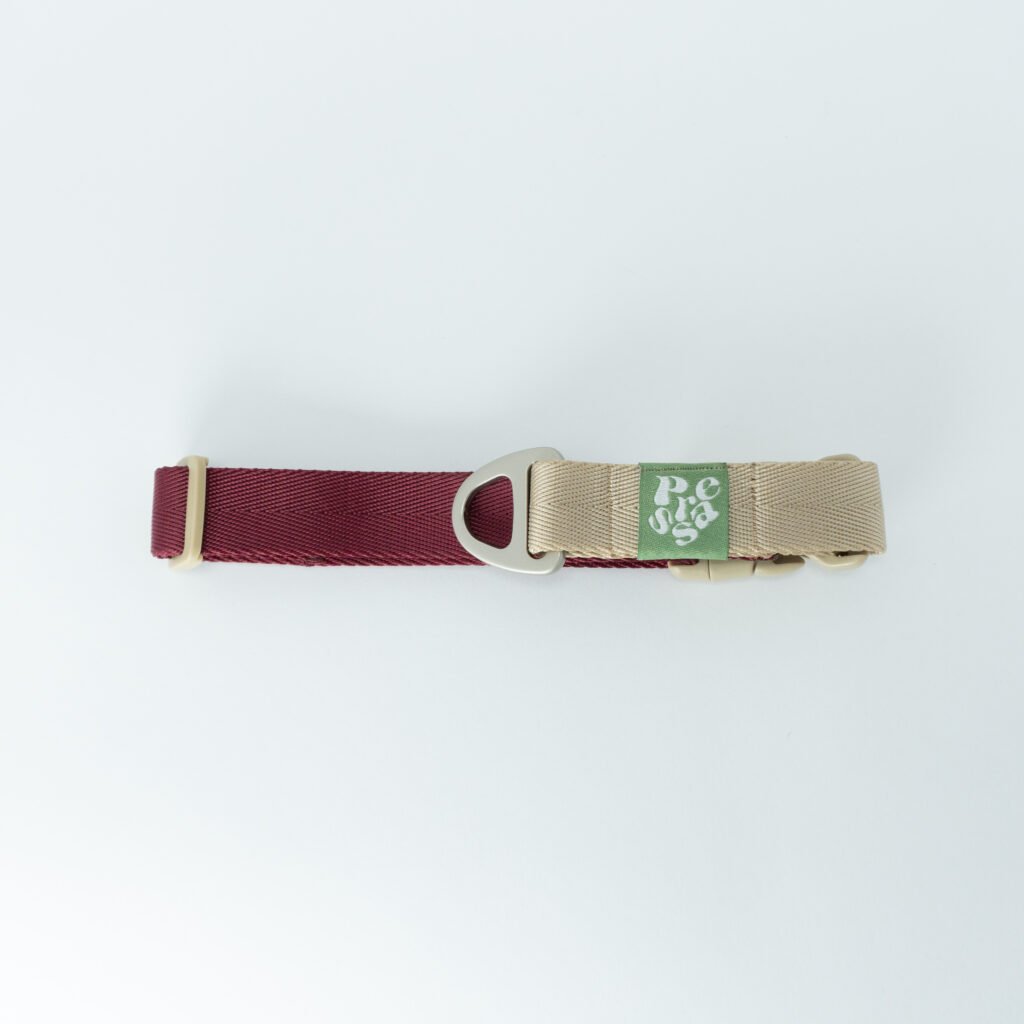 Collar Bicolor Granate